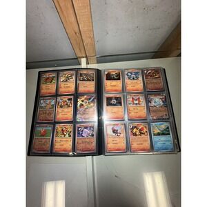 2 Partial Master Sets Pokemon Cards Obsidian Flames and Destined Rivals